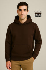 Warm Brown Hoodie – Earthy Vibes, Everyday Comfort